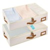 2pzs Cajas Organizadoras De Tela Plegable Almacenamiento
