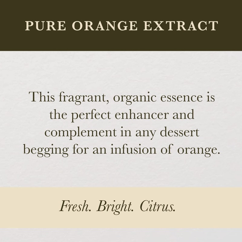 Cook's Pure Orange Extract From Florida Oranges | For Ice