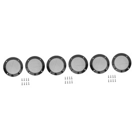 jojofuny 3sets Car Speaker Decorative Cover Speaker Guard Grills for Enhanced Stereo Easy Installation Decorative Circles for