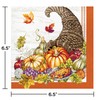 Thanksgiving Cornucopia Napkins, 16 ct
