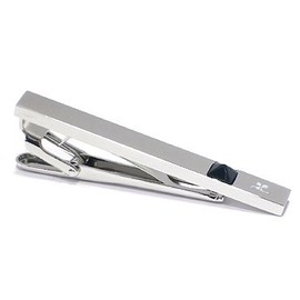 Courreges CT4011 Tie Bar, Silver