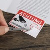 Be In Your Mind 20PCS Warning Video Surveillance Sticker 7.4