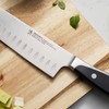 Henckels Forged Synergy 7-inch Hollow Edge Santoku Knife