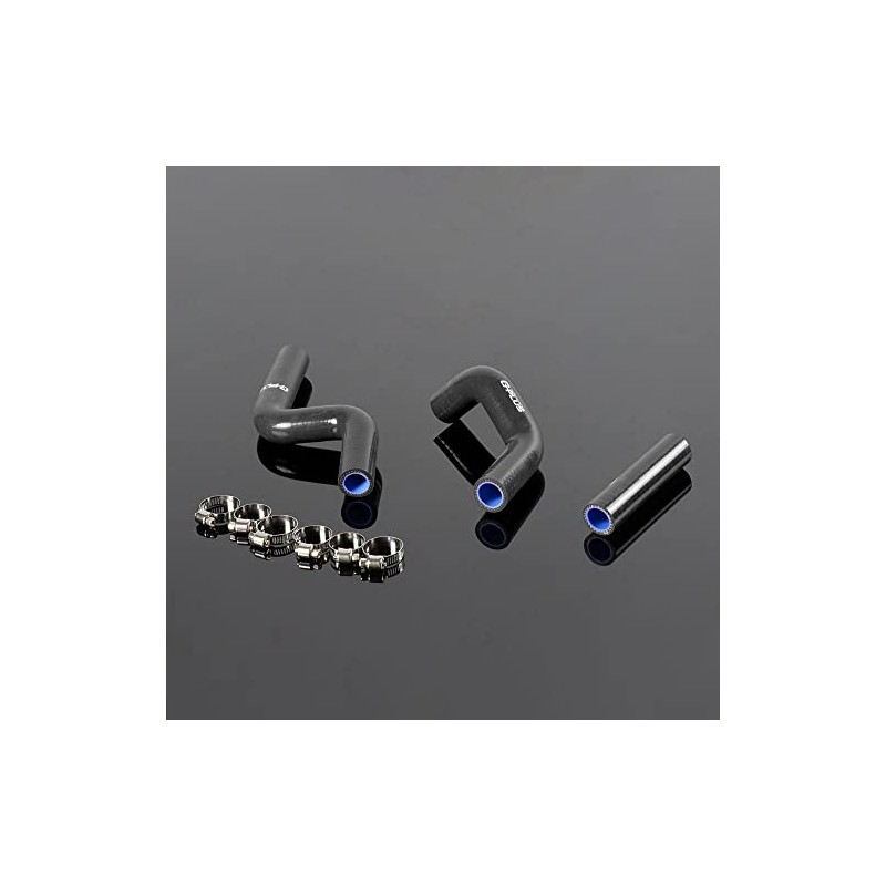 G-PLUS Silicone Radiator Hoses Kit Clamps Compatible With Kawasaki Ninja