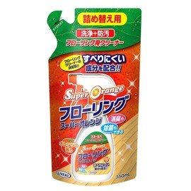 Super Orange Flooring Cleaning + Stain Resistant Refill, 11.8 fl oz (350 ml), 4.7 x 2.8 x 8.3 inches (