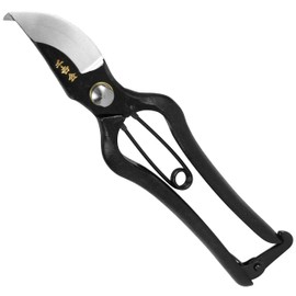 Senkichi Gold Forged Pruning Shears, Suitable for Cutting Fresh Wood Up to Approx. 0.6 inches (15 mm), Total Length 7.9 inches (200 mm)