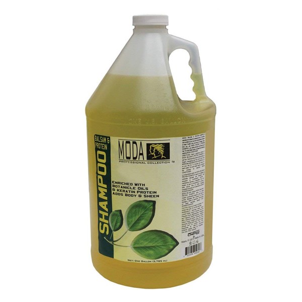 MODA - Moisturizing Shampoo for All Hair Types, Balsam and