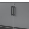 SystemBuild Evolution Shelby Garage Base Cabinet 2 Door, Graphite