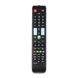New AA59-00594A Universal Replace Remote fit for Samsumg LCD LED HDTV 3D Smart TV UN46D7000 UN49KU6500 UN55D8000 UN55F7450AFXZA UN55F7450A UN55F7100 UN65F7100 UN55JU6700 LED 4300 UN60F6300 UN40F5500
