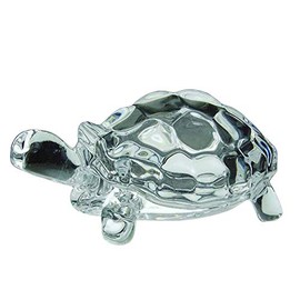 IndiaBigShop Crystal Turtle for Peace n Luck Tortoise Feng Shui and vastu - Best Gift for Career and Luck