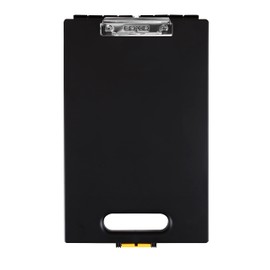 Dexas Clipcase Storage Clipboard with Handle, Black