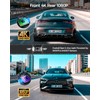 HUPEJOS 4K Dash Cam Front and Rear STARVIS 2 IMX675