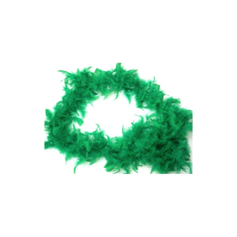 Green Feather boa 6 feet St. Patrick's Day