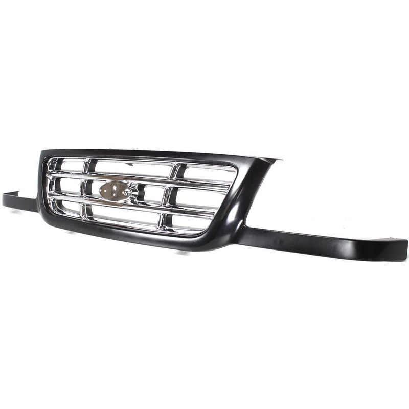 Garage-Pro Grille Assembly Compatible with 2001-2003 Ford Ranger Black Shell