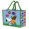 Peanuts Snoopy Easter🐇 XL Reusable Tote/Shopping/