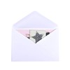 Vaessen Creative Envelopes, Small Rectangular, Set of 5, White, 6.3