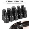 10 Pcs Screw Extractor Set, Hex Head Easy Out Bolt