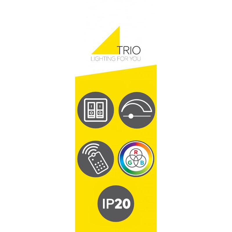 Trio Leuchten Argus 653610131 LED Recessed Light Plastic Matte White