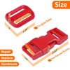 BEYOURD Buckle and Strap Set, 10 Yards Polyester Webbing Strap