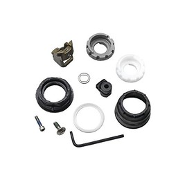 Moen 567000 Monticello Adapter Kit, for Use with Single-Handle Kitchen Faucets, Black