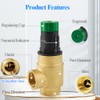 WiseWater 1" G Pressure Relief Valve, 0.2-1.0 bar Visually Adjustable