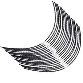 Eyoloty F016800431 Trimmer Line for Bosch Home and Garden AFS 23-37 Electric Brush Cutter, Replacement Trimmer Line Thread Length: 37 cm, Thread Diameter: 3.5 mm, Pack of 24