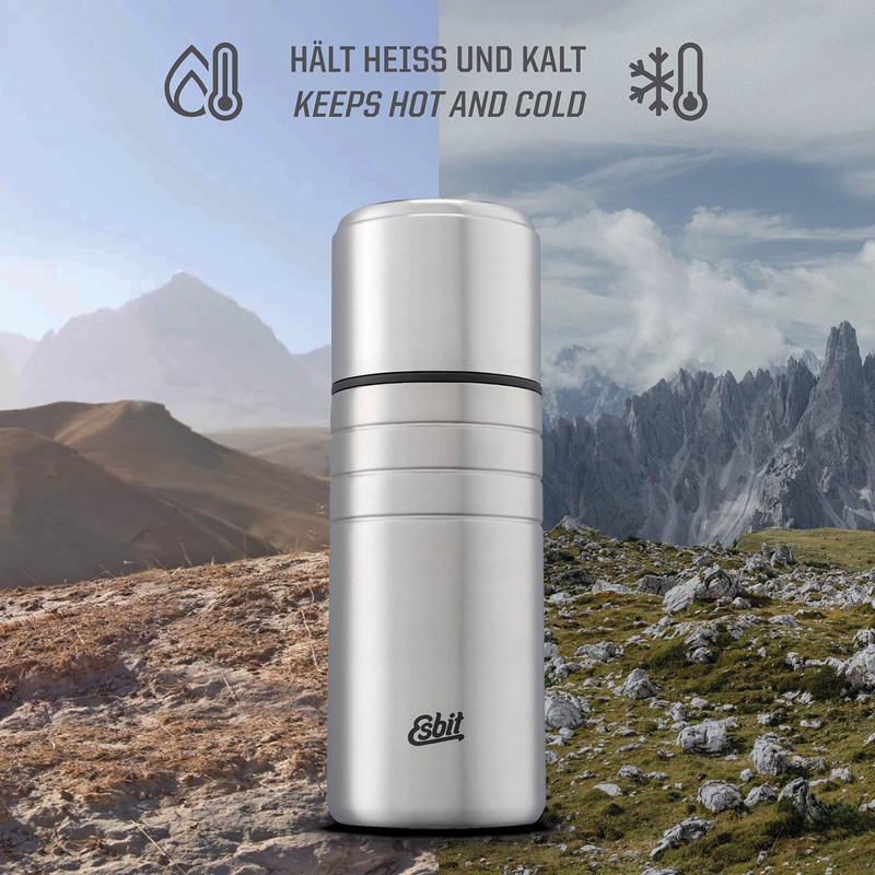 Esbit ESVF500TLS Majoris Vacuum Flask, Outdoor, Camping, Heat and Cold