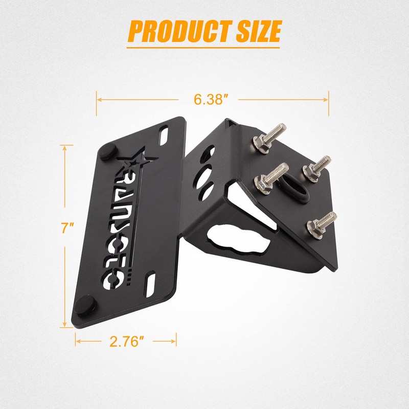 RANSOTO Motorcycle Z125 Fender Eliminator Kits License Plate Holder Compatible