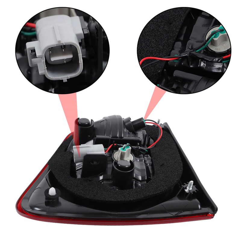 Silscvtt RH Rear Brake Inner Tail Light Assembly Replacement for