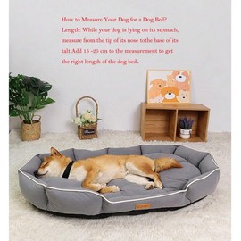 1pc Luxury Plush Pet Bed for Cats & Dogs – Soft, Washable, Anti-Slip, Removable Cover – Cozy Mattress for Small & Medium Pets (Large)