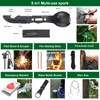Emergency Survival Kit First Aid Kit, 121Pcs Tactical Gear Camping