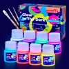 colozoo Glow-in-the-Dark Acrylic Paint Set | 8 x 20 ml