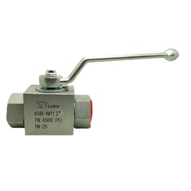 LX Hydraulic High Pressure Ball Valve 3/8" NPT 7250PSI(500BR) Hydraulic Valve Shut-Off KHB Hydraulic Ball Valve