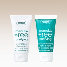 Jiaja [1 + 1] Ziaja Manuka Tree Cream 2-Piece Set (Select) - Manuka Day Cream 50ml X 2 / [1 + 1] 지아자 마누카트리 크림 2종 세트 (선택) - 마누카 데이크림 50ml X 2개