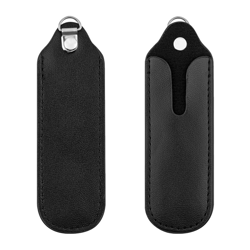 diyfixlcd 4 Pieces Black PU Leather Lanyard Case, MP3 Voice