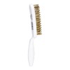 KS Tools 201.2326 Brass wire hand brush 3 rowed, 285mm