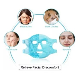3 Mascarillas Faciales Oculares Frias Calientes Vitaminas Minerales