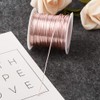 Craftdady 8M x 0.8mm Copper Wire Long Lasting Plated Rose