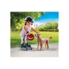 PLAYMOBIL 71739 Jeune Fille Rolleuse with Retriever