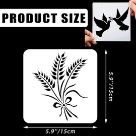 Plantillas de pan artesanales | Plantillas de pan, pasteles, café, pastel y galletas para decorar tu propio diseño único