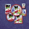 Unique Party 47625 - 23cm Snowman Buddies Christmas Party Plates,