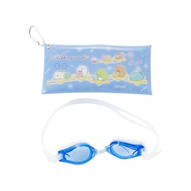 Sumikko Gurashi, Swim Goggles, Boys, Girls, Children, Kids, Junior, Nursery, Kindergarten, Elementary School, Middle School, Middle School, Junior High School (Blue, One Size)