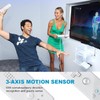 SWCTIM Wii Controller 2 Pack,Wii U Controller mit Silikonhülle und