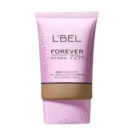 L'BEL - Forever Hydra Base de Maquillaje 72H Alamendra 230N 27ml, Fórmula Avanzada, Base Hidratante, Larga Duración y Protección FPS 15, para Piel de Normal a Seca, Base Maquillaje Alta Cobertura
