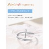 Suplight Women's Cross Ring, Popular, 925 Silver, One Size, Simple