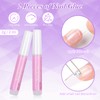 Becellen Pack of 500 Artificial Nail Tips, Soft Gel Nail