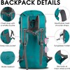 4Monster Backpack Mountaineering Backpack Outdoor Zack, blue