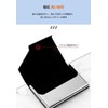 XIANGUO Business Name Card Holder, Unisex, Stainless Steel, Non-Breakable, 25
