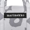 Marimekko 049051 997 Pieni Unico Tote Bag, Gray, Gray /