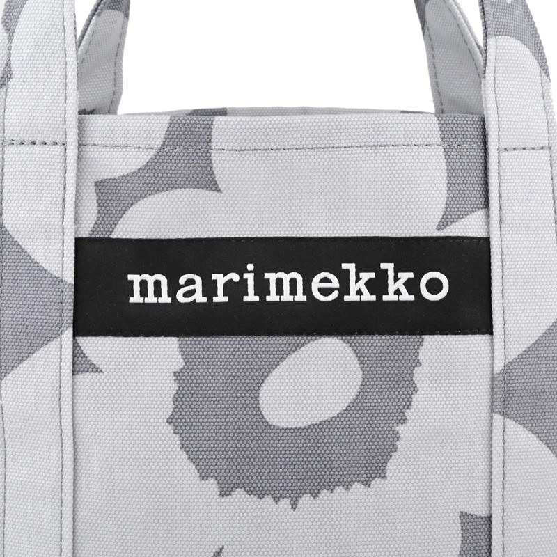 Marimekko 049051 997 Pieni Unico Tote Bag, Gray, Gray /